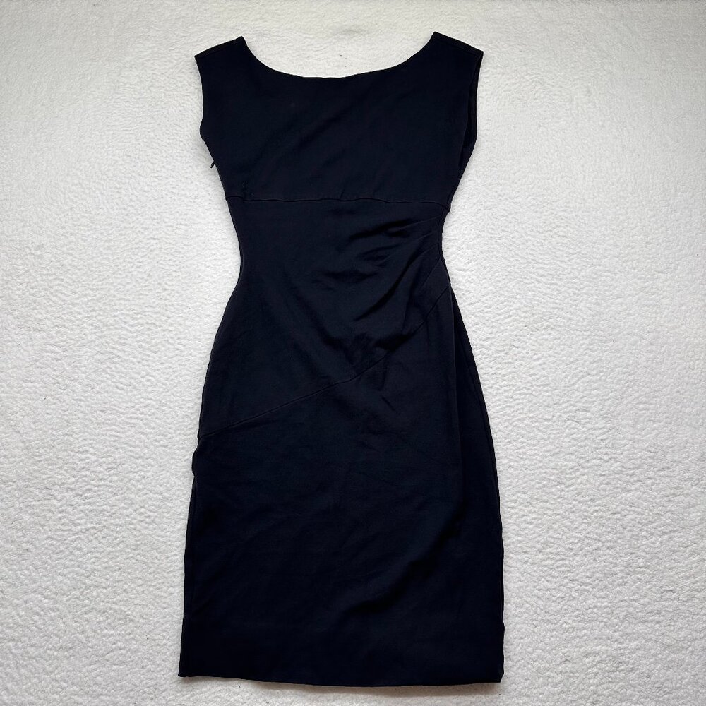 Diane Von Furstenberg | Women's Scoop neck mini dress black size 4